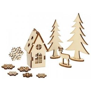 Maak en Versier je Kerst Decoratie Huis