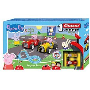 Carrera First Racebaan - Peppa Pig Zeepkist Race