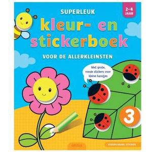 Superleuk Kleur- en Stickerboek voor de Allerkleinsten