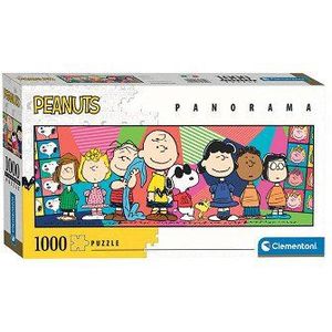 Clementoni Legpuzzel Panorama Peanuts Snoopy, 1000st.