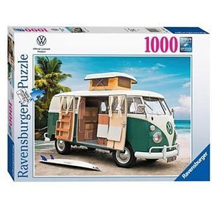 Volkswagen T1 Camper Van Puzzel (1000 Stukjes)