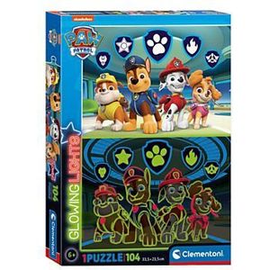 Clementoni Glow in the Dark Puzzel PAW Patrol, 104st.