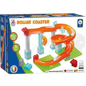 Knikkerbaan Roller Coaster Set, 31dlg.