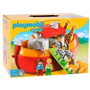 PLAYMOBIL 1.2.3 Meeneem Ark van Noach - 6765