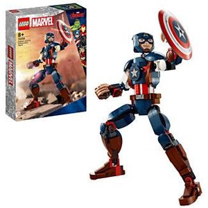 LEGO Marvel Captain America bouwfiguur Avengers Speelgoed - 76258