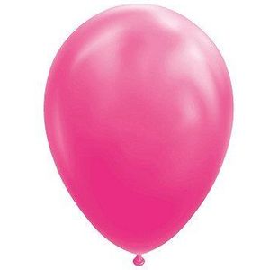 Ballonnen Hard Roze 30cm, 10st.