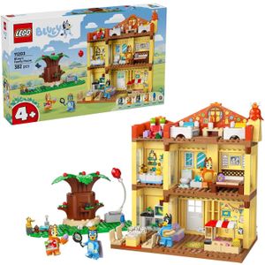 LEGO - Bluey Huis - Speelgoed - Blauw - Bouwpakket met 4 Minifiguren