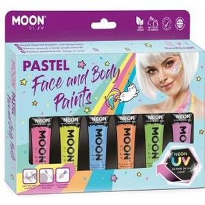 Face & Body Paint Schminkset - Pastel Neon