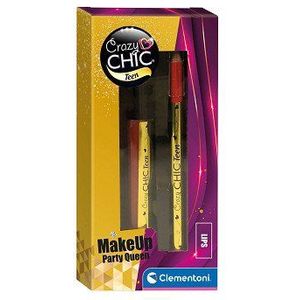 Clementoni Crazy Chic Lipgloss en Lippotlood Party Queen, 2st.