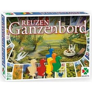 Selecta Reuzen Ganzenbord - Avontuurlijk spel voor 2+ spelers vanaf 5 jaar