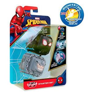 MARVEL Spider-Man Battle Cube - Miles Morales VS Rhino - Battle Fidget Set | Leeftijd 6+ | 2 spelers