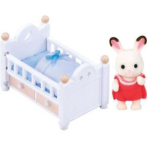 Sylvanian Families 5017 set baby chocoladekonijn