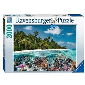 Een duik op de Malediven (2000st.) - Ravensburger Puzzel