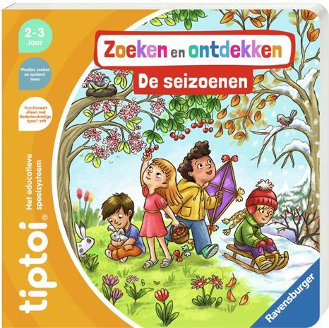 Tiptoi Boek Zoeken en Ontdekken: De Seizoenen