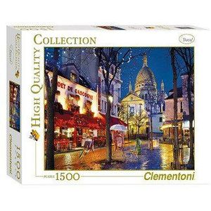 Parijs - Montmartre (1500 Stukjes) - Clementoni Volwassen Puzzel