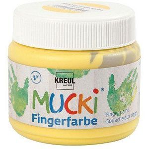 Mucki Vingerverf Geel, 150ml