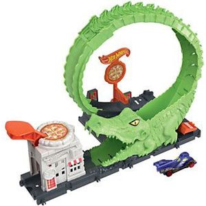 Hot Wheels City Nemesis Gator Pizza Shop