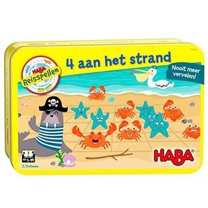 Haba Reisspel - Vier aan het Strand