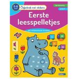 Oefenboek met Stickers - Eerste Leesspelletjes (5-6 jaar)
