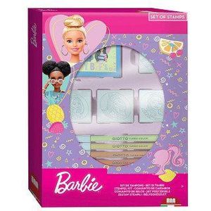 Barbie Stempelset met 4 Stempels