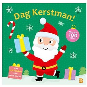 Dag Kerstman: stickerboek voor de kleintjes