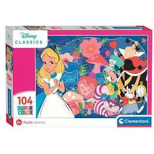 Clementoni Legpuzzel Disney - Alice in Wonderland, 104st.