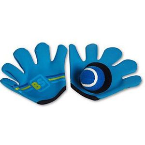 BS Toys Klittenband Handschoenen - Gooi- en Vangspel voor Kinderen vanaf 6 jaar
