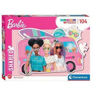 Clementoni Legpuzzel Super Color - Barbie Surfbus,104st.