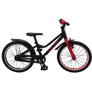 Volare Blaster Fiets - 18 inch  - Zwart Rood