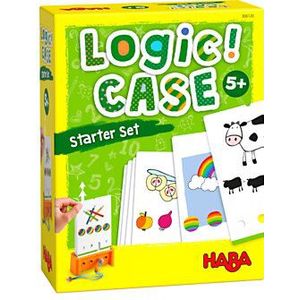 HABA LogiCASE Startersset 5+ - Kleurrijke en uitdagende raadselset voor kinderen vanaf 5 jaar