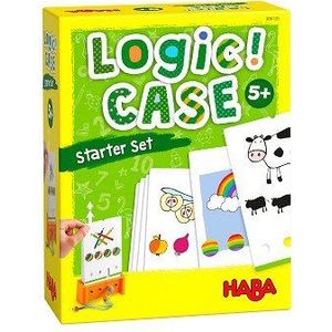 HABA LogiCASE Startersset 5+ - Kleurrijke en uitdagende raadselset voor kinderen vanaf 5 jaar