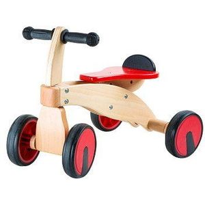 Small Foot Loopfiets Rode Racer  Vanaf 1 Jaar - 50 X 34 X 38 cm en Zithoogte 24 cm