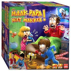 Maak Papa Niet Wakker - Goliath Bordspel voor Kinderen vanaf 5 jaar - Spannend en Behendigheidsspel voor 2-4 spelers