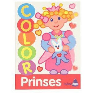 Dikke Lijnen Kleurboek Color - Prinses