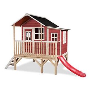 EXIT Loft 350 houten speelhuis - rood