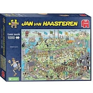 Jan van Haasteren Highland Games - Puzzelplezier gegarandeerd met 1000 stukjes! Geschikt voor alle leeftijden