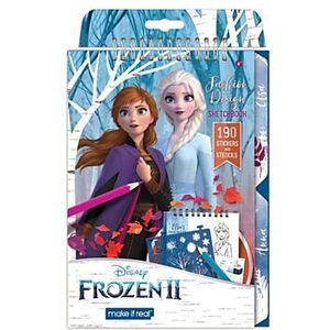 Frozen Sketch- en Stickerboek met Stencils