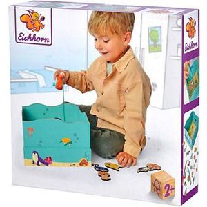Eichhorn EH Visserij spel - Magnetisch visspel voor kinderen vanaf 2 jaar met hoogwaardig houten materiaal