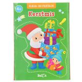 Kleur- en Prikblok Kerstmis