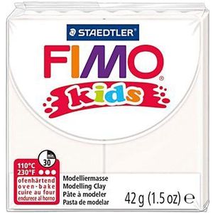 FIMO Kids Boetseerklei Wit, 42gr