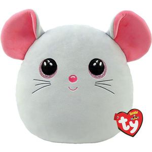 Ty Squish a Boo Catnip Mouse, 20cm