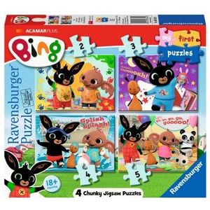 Ravensburger Bing Bunny My First Puzzels (2+3+4+5 stukjes) - Kinderpuzzel