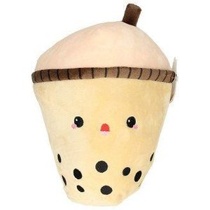 Bubble Tea Pluche Geel, 28cm