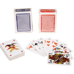 Clown Games Mini Speelkaarten Set - 2 Stuks | Ideaal voor op vakantie | Geschikt voor kinderen vanaf 5 jaar