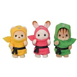 Sylvanian Families 5616 Baby Trio Ninja