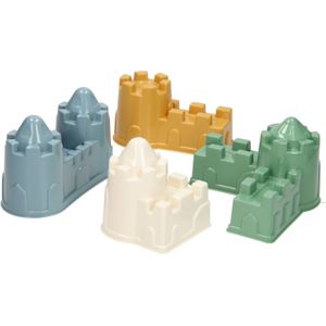 Cavallino Pastel 4 stuks Zandkasteel Vormen 9652LN01