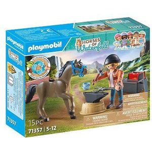 Playmobil Horses of Waterfall Hoefsmid: Ben & Achilles - 71357