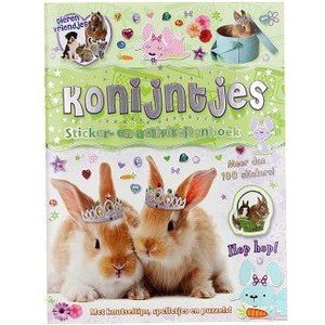 Dierenvriendjes - Konijntjes Sticker- en Activiteitenboek