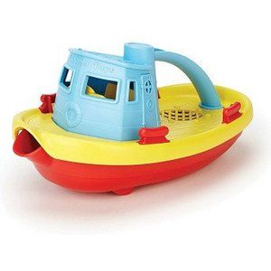 Green Toys Sleepboot - Blauw/Geel