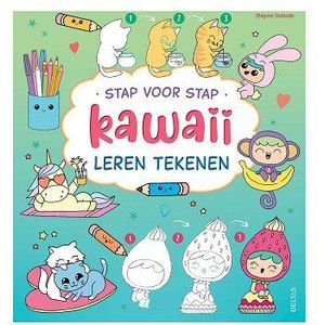 Stap voor Stap Kawaii Leren Tekenen Hobbyboek